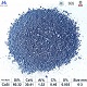 Calcium silicon powder 0-3mm size test with ruler showing particle size range verification, powder particle distribution, with chemical composition specifications table below