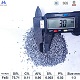 Ferro silicon 75% 1-3mm paricle size overview with ruler for size reference and chemical composition specifications table
