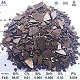 Manganese metal flake 99.7% appearance with metallic luster, thin flake structure and light reflection, with chemical composition specifications table below, angle 2