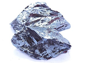 Silicon metal 1101 lump appearance showing metallic luster, silver-gray color, typical irregular lump shape