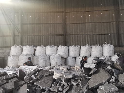 Bright alloys factory packing ferrosilicon